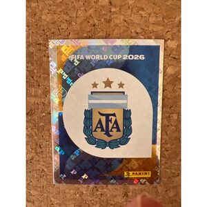 Panini FIFA World Cup 2026 Argentina AFA Logo Sticker ARG 1 Holographic Soccer